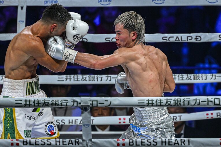 那須川天心vs.ジェーソン・モロニー。2月24日、有明アリーナ　©Takuya Sugiyama