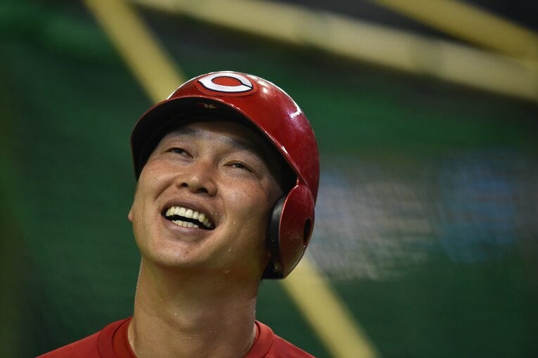 どんな瞬間も「絵になる男」広島カープ・新井貴浩監督の現役時代　©︎Hideki Sugiyama