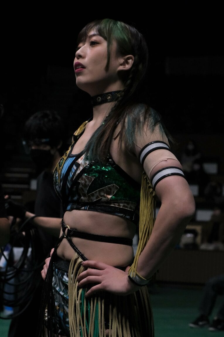 挑戦者決定戦での上谷　©Norihiro Hashimoto