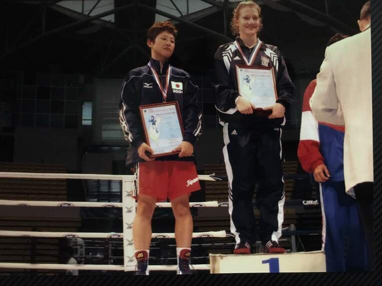 仕事と平行しながら、アマチュア選手として国際大会で好成績を残した（本人提供）