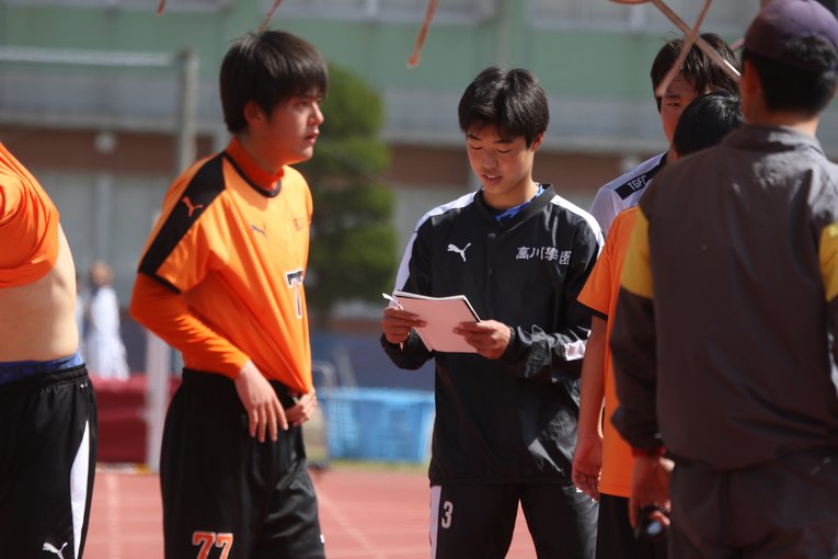 練習試合に臨む高川学園サッカー部　©︎Takahito Ando