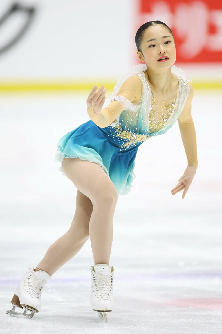 フリーの演技　©︎AFLO