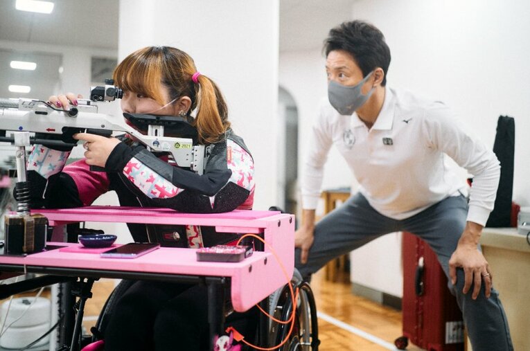 中2の春に突然発症した水田光夏選手だが、弱音を吐いたことは一度もないという ／ photograph by Yuki Suenaga