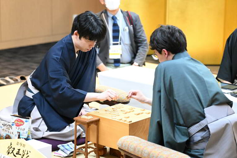 叡王戦第4局は藤井の完勝譜となった　©Keiji Ishikawa