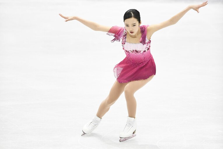 フジテレビがゴールデンタイムに生中継した2017年の世界ジュニアにて　©Asami Enomoto