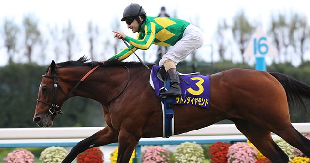 サトノダイヤモンドがジンクス破る。3冠を3強で分け合う最強世代の結末。（2／3） - 競馬 - Number Web - ナンバー