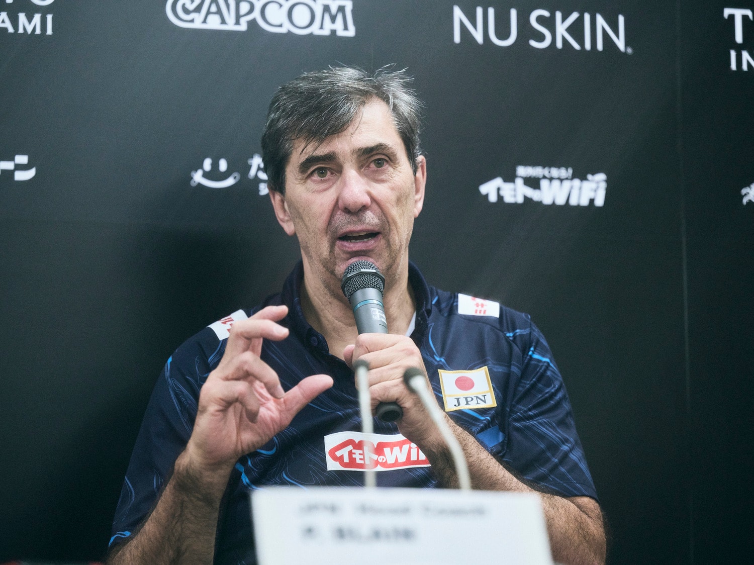 男子バレーボール日本代表をパリ五輪出場に導いたフィリップ・ブラン監督　©Yuki Suenaga