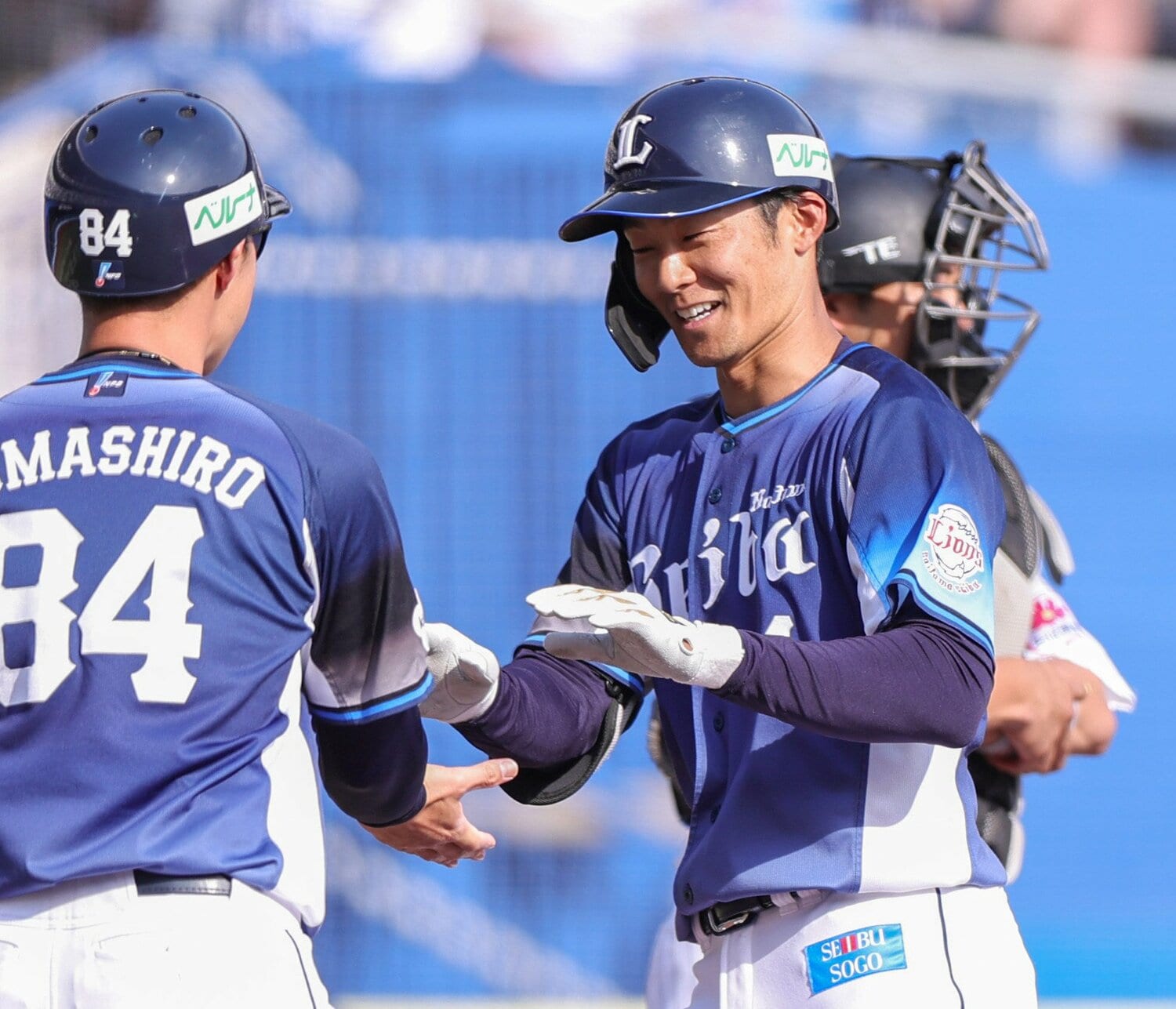 5月2日には移籍後初アーチを放った　©JIJI PRESS