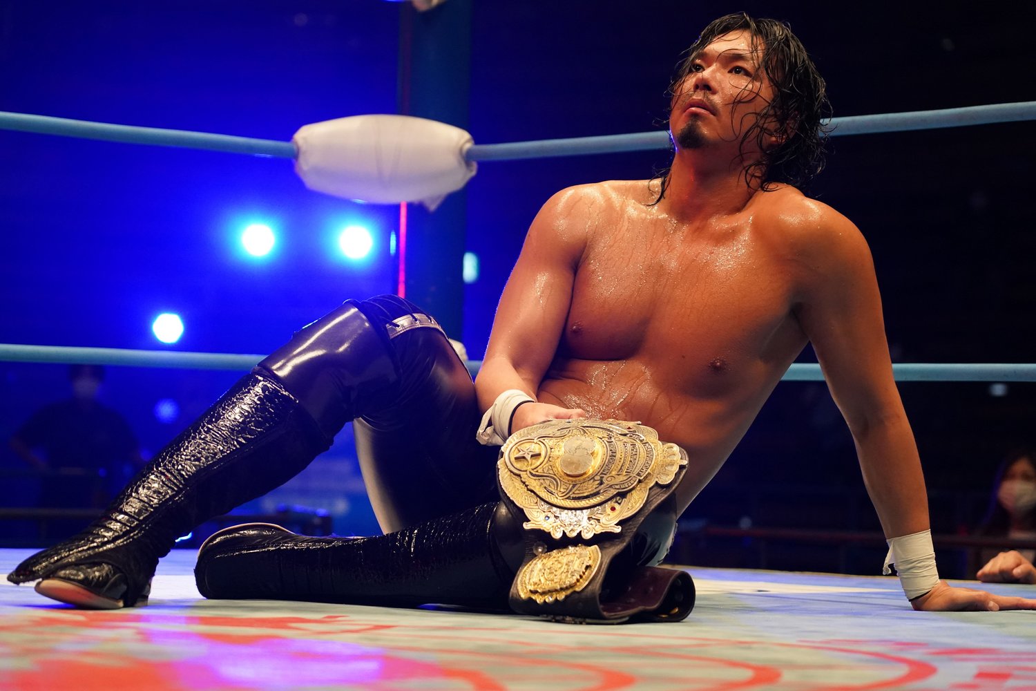 引き分けで3度目の防衛に成功したジェイク・リー。創立50周年に向けて「オレが突き抜けてやる」と宣言