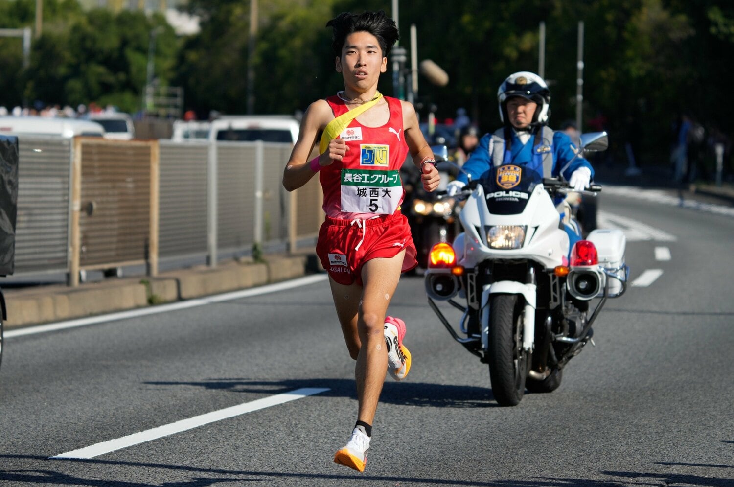 〈城西大学〉「芦ノ湖で一番にテープを切る」5区起用濃厚の斎藤将也（3年）は、山上りで“真のエース”として覚醒する＜Number Web＞ photograph by AFLO