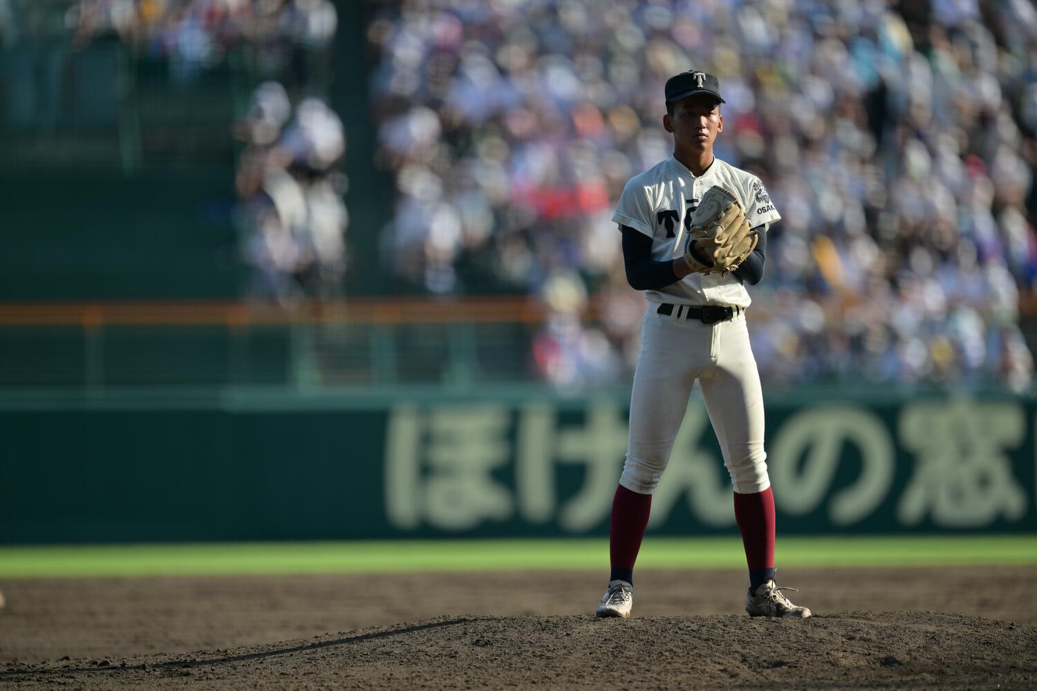 昨夏は2年生だった大阪桐蔭・前田悠伍　©Hideki Sugiyama