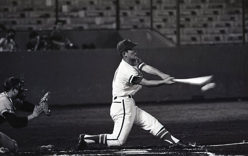 大杉勝男は1965年にプロ入り。本塁打王2回、打点王2回など活躍し、83年限りで引退。92年に47歳で早逝し、97年には野球殿堂入りした　©JIJI PRESS