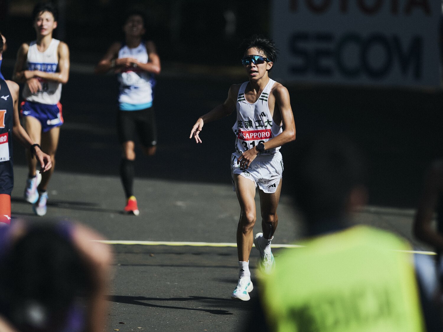 キャプテン横尾(4年)も来年は15位以内を目指せる手応えを感じたという ©Yuki Suenaga