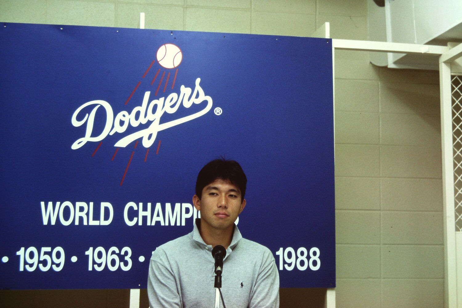 試合後の会見などでは多くを語らなかった野茂 ©BUNGEISHUNJU