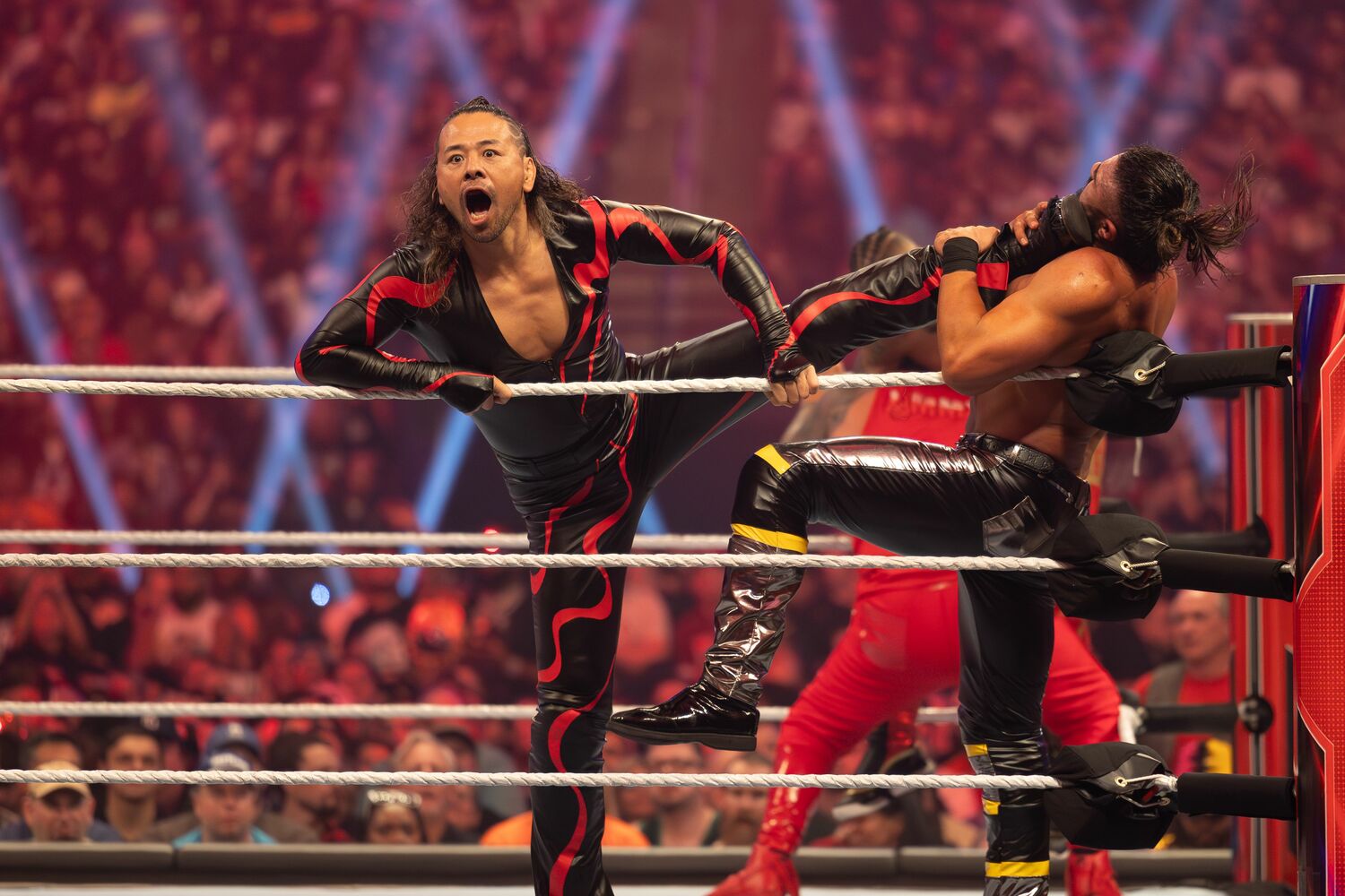 WWEロイヤルランブル2024にて　©AFLO