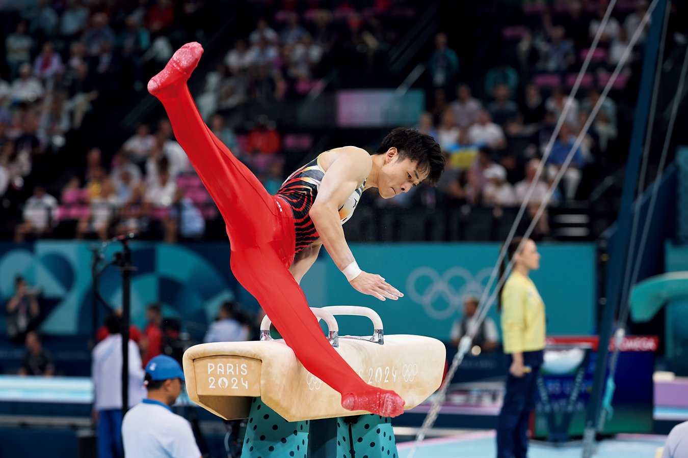 あん馬のスペシャリストとして種目別決勝にも出場した杉野　Tetsuya Higashikawa / JMPA