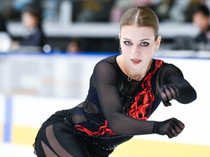 「2位だけどそれで良いんです」五輪銀のロシア選手が出産後1年で驚異の4回転成功…イグナトワが語る“復帰の真相”「私には小さな子供がいるし別の生活も…」＜Number Web＞ photograph by Asami Enomoto 