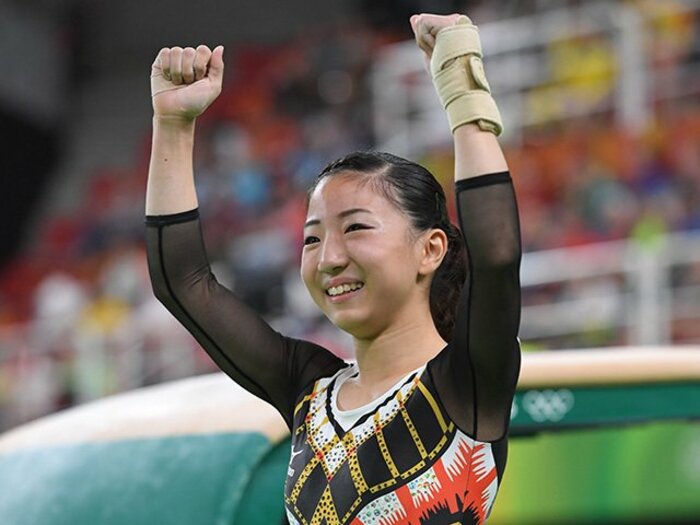20歳、142cmの女子体操の主将。寺本明日香、個人8位入賞の意義。＜Number Web＞ photograph by JMPA