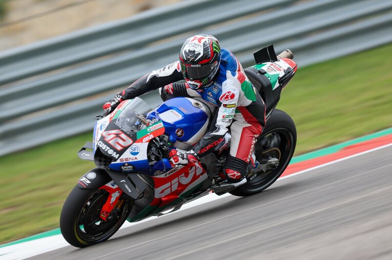 アメリカズGPでトップに立ってからのリンスの走り　©Satoshi Endo