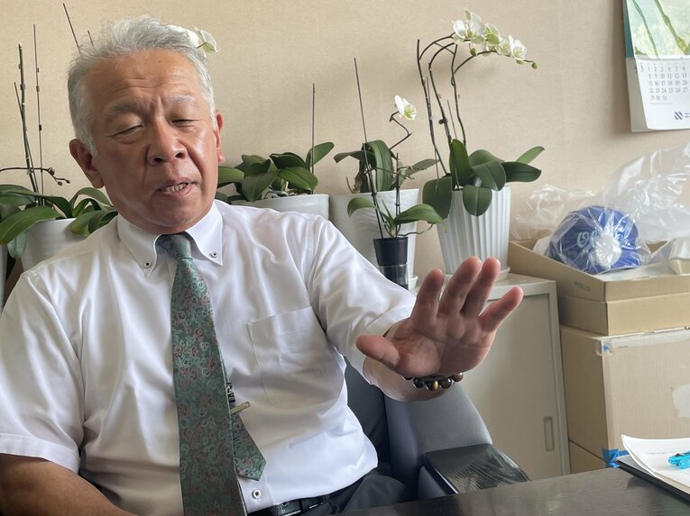 近江・多賀監督　©Hideaki Ujihara