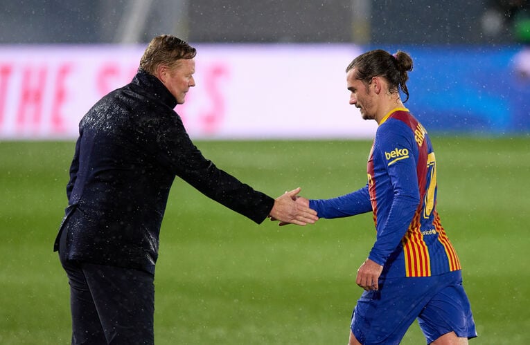 クーマン監督は評価するも、グリーズマンの売却はバルサの最優先事項となる©Getty Images