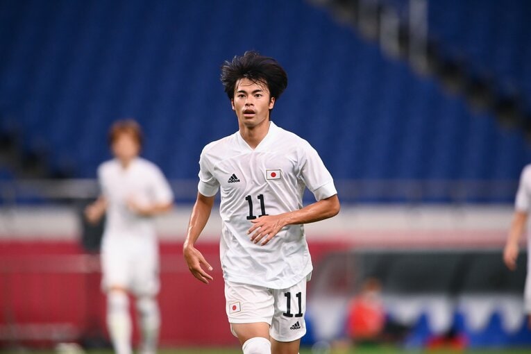 1位・三笘薫（24歳／サン・ジロワーズ）　©JMPA