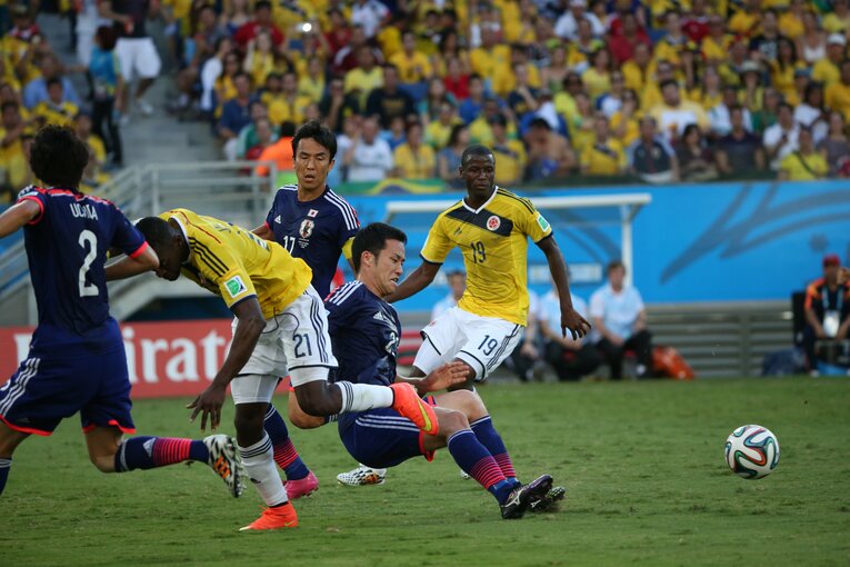 2014年ブラジルW杯　©︎JMPA