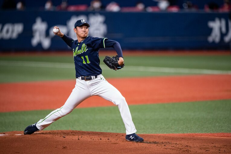 復活を期すヤクルト・奥川恭伸（21歳）©︎Nanae Suzuki