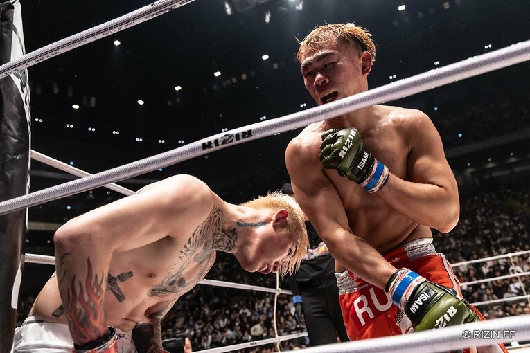 『RIZIN45.』平本蓮vs.YA-MAN　©RIZIN FF
