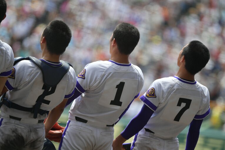 2018年、夏の甲子園でカナノウ旋風を巻き起こした ©Hideki Sugiyama