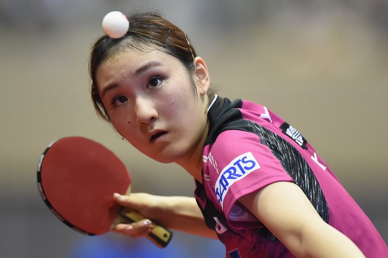 東京五輪金メダルの陳夢も破った経験がある加藤美優　©Getty Images