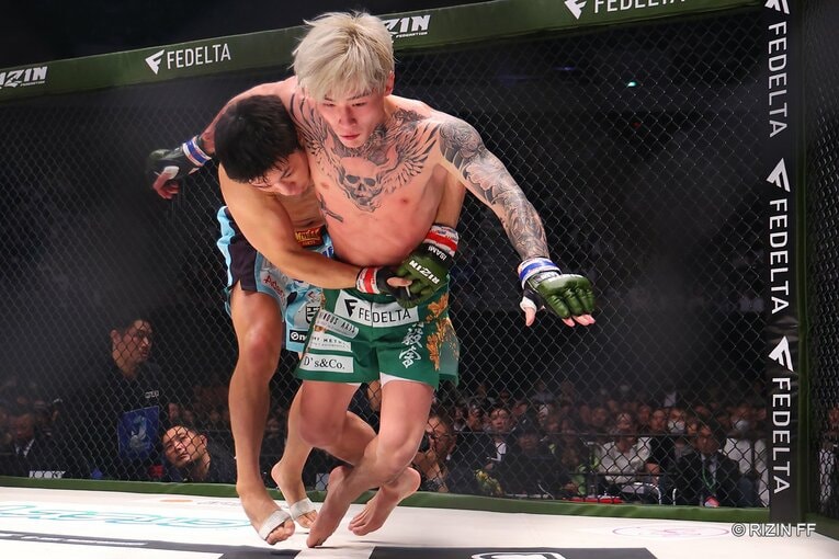 『RIZIN LANDMARK 5』斎藤裕vs平本蓮　©RIZIN FF