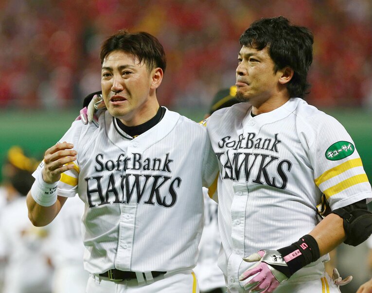 2014年、オリックスを下したソフトバンク　©JIJI PRESS