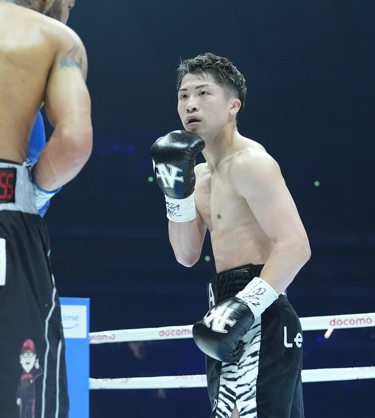 かつてないほど高揚した井上尚弥　©Naoki Fukuda