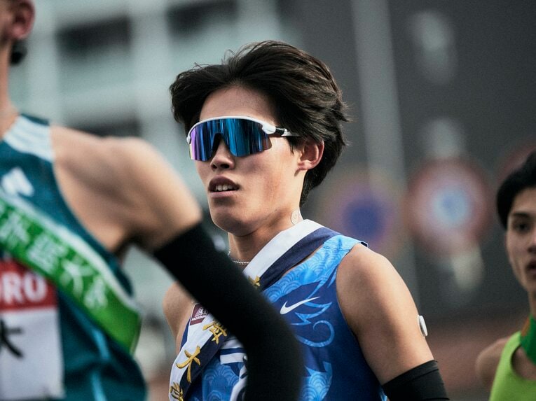 西の前頭十枚目：花岡寿哉（東海大）　©Yuki Suenaga