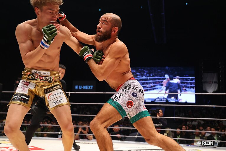 朝倉海vsフアン・アーチュレッタ　©RIZIN FF