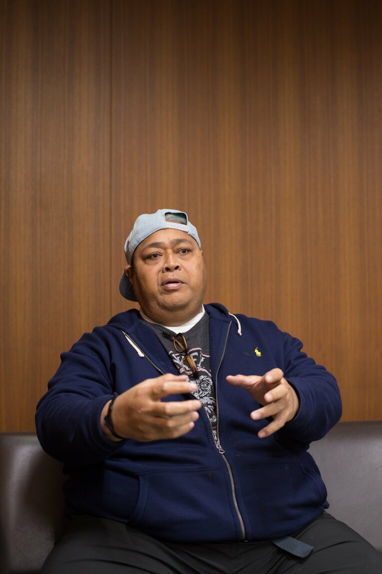 引退後の小錦　©BUNGEISHUNJU