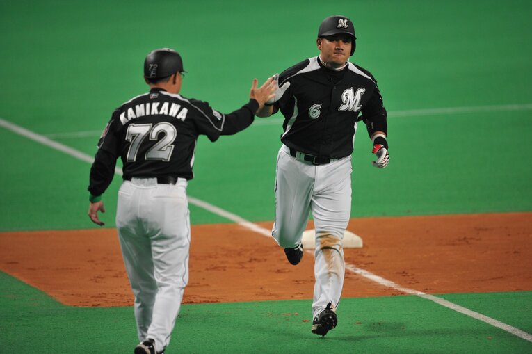 2010年日本シリーズの井口　©Hideki Sugiyama