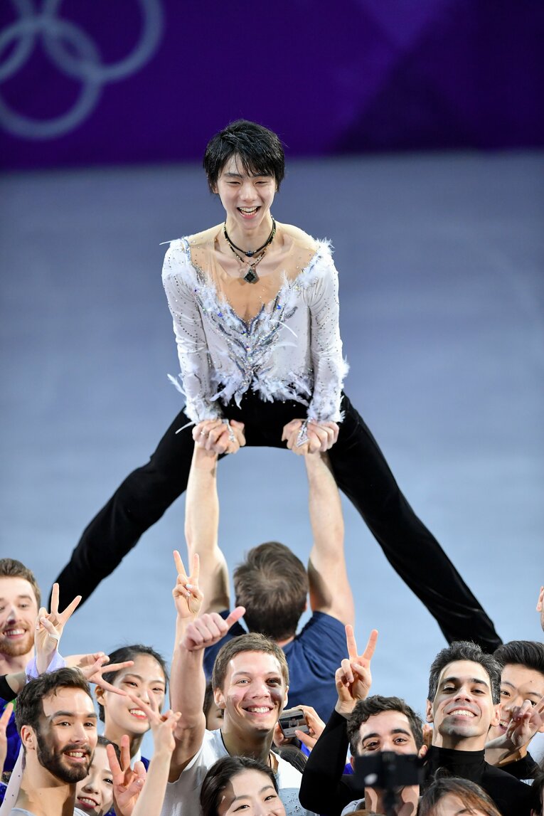 平昌五輪のエキシビション　©Kaoru Watanabe/JMPA