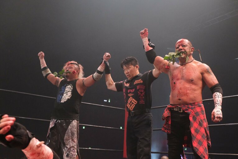 デスマッチのカリスマ・葛西純　©Norihiro Hashimoto