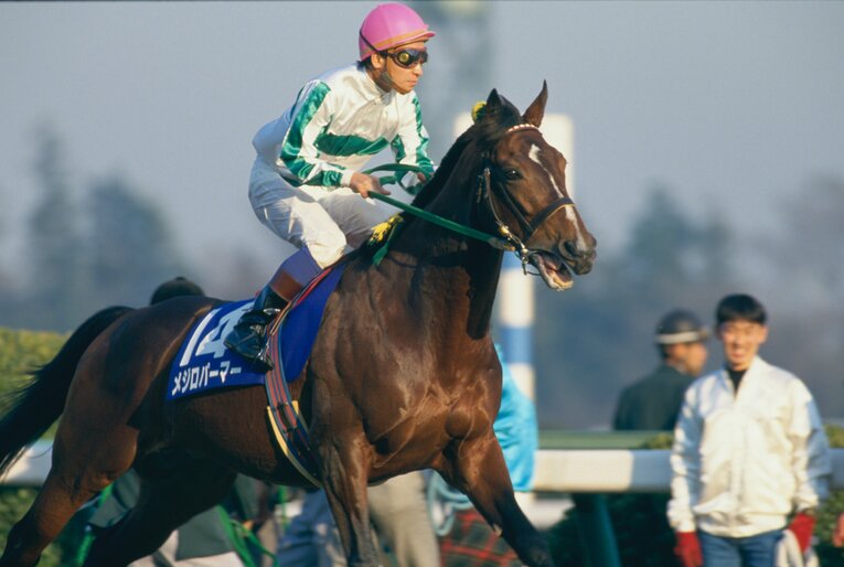 1992年の宝塚記念と有馬記念を制したメジロパーマー　©Tomohiko Hayashi