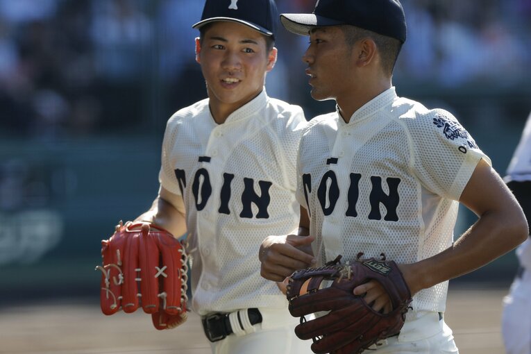 大阪桐蔭の部員数は「63人」　©Shigeki Yamamoto