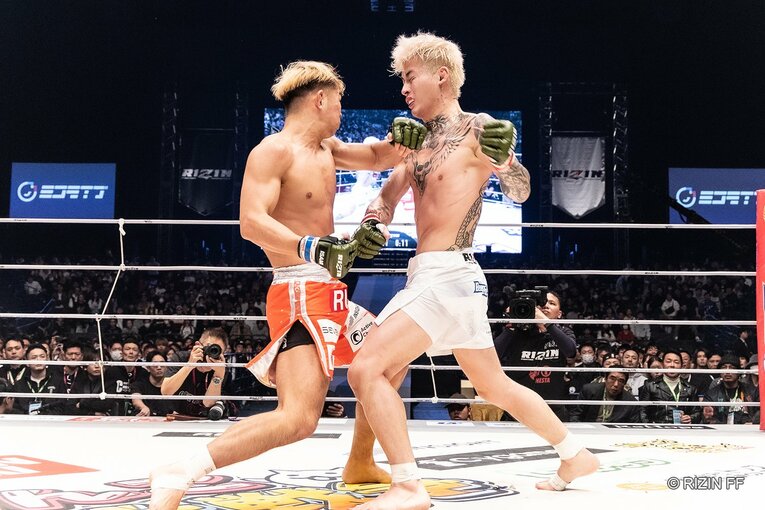 『RIZIN45.』平本蓮vs.YA-MAN　©RIZIN FF