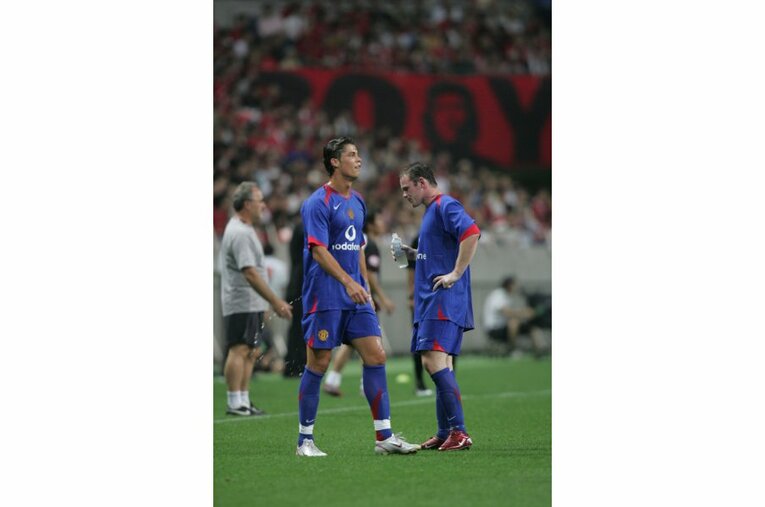 2005年、日本での親善試合時©Shigeki Yamamoto