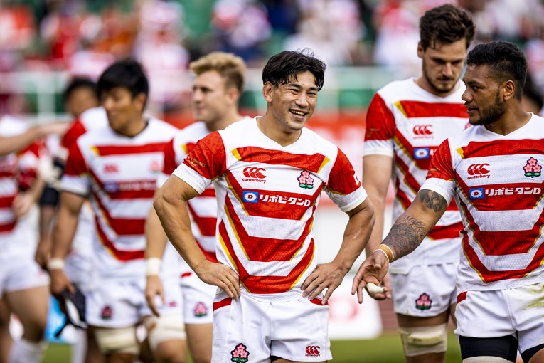 日本代表CTB中村亮土　©︎Kiichi Matsumoto