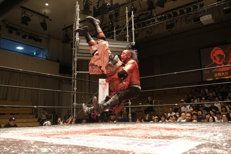デスマッチのカリスマ・葛西純　©Norihiro Hashimoto