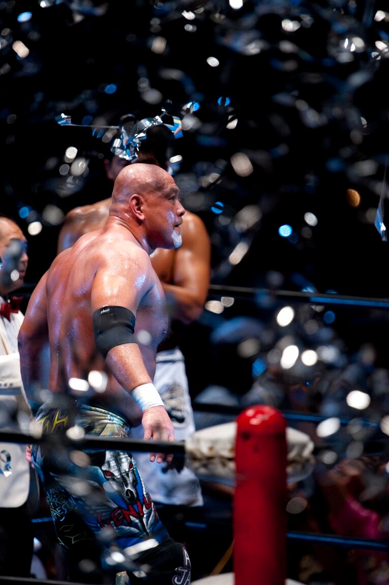 新日本プロレスデビュー20周年興行（2009年）©︎Toshiya Kondo