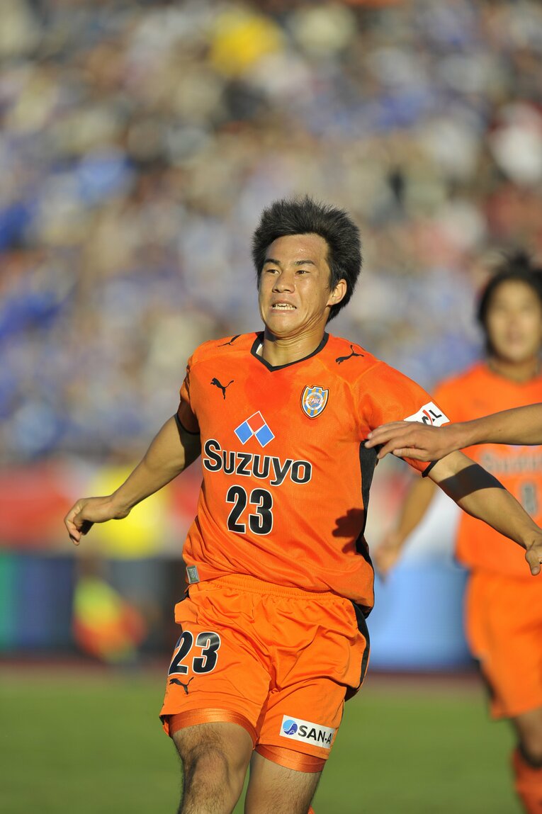 いまから約16年前の2008年、清水エスパルス時代　©︎Toshiya Kondo