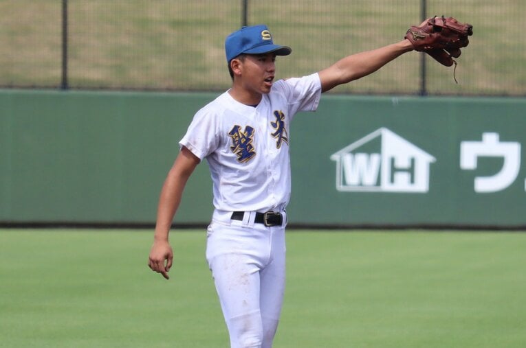 福島・聖光学院時代の赤堀　©Genki Taguchi