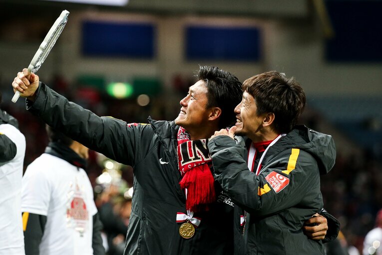 李忠成と宇賀神　©Getty Images